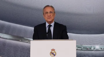 بيريز يدعم ريال مدريد قبل اللقاء مع الهلال