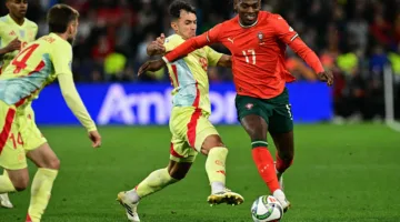 البرتغال تتوج بلقب دوري الأمم الأوروبية بفوزها على إسبانيا عبر ركلات الترجيح