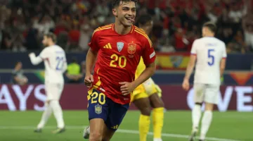بيدري يبرز بأداء مميز مع منتخب إسبانيا