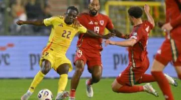 بلجيكا تتجنب هزيمة أمام ويلز لتحقيق أول انتصار في تصفيات كأس العالم.