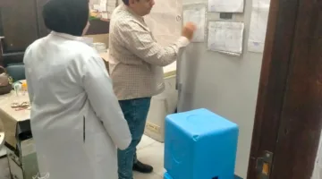 مدير عام الصحة الوقائية بالشرقية يزور مركز النحال الطبي وصحة أول لتقييم الخدمات المقدمة.