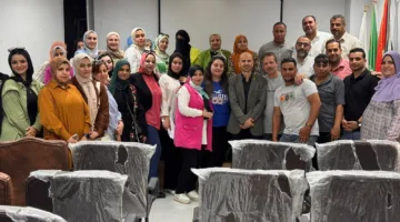 اجتماع وكيل وزارة الصحة في الشرقية مع المسؤولين عن الإعلام في الإدارات الصحية