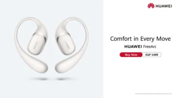 سماعات «HUAWEI FreeArc»: أول سماعات أذن مفتوحة من «هواوي» تصل إلى السوق المصري مع خطافات أذن.