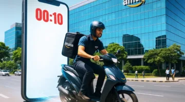 أمازون تطلق خدمة «Amazon Now» في الهند لتقديم التوصيل السريع خلال 10 دقائق