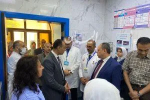 وكيل صحة الشرقية يزور مستشفى الصدر بالزقازيق بحضور لجنة من “جهار” لمتابعة إجراءات الجودة بعد الاعتماد.