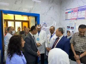 وكيل صحة الشرقية يزور مستشفى الصدر بالزقازيق بحضور لجنة من “جهار” لمتابعة إجراءات الجودة بعد الاعتماد. وكيل صحة الشرقية يزور مستشفى الصدر بالزقازيق بحضور لجنة من “جهار” لمتابعة إجراءات الجودة بعد الاعتماد.