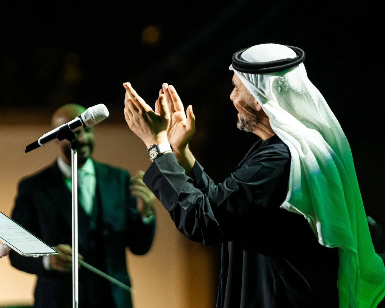 حسين الجسمي يضفي أجواءً ساحرة على كازابلانكا خلال مهرجان Casablanca Music Week. حسين الجسمي يضفي أجواءً ساحرة على كازابلانكا خلال مهرجان Casablanca Music Week.