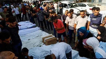 مصادر طبية: ارتفاع عدد الشهداء الفلسطينيين جراء نيران القوات الإسرائيلية في غزة إلى 55