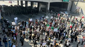 إطلاق سراح رئيس نقابة في كاليفورنيا بعد اعتقاله خلال مظاهرات في لوس أنجلوس