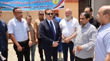 محافظ المنوفية يشارك في إطلاق التشغيل التجريبي لمحطتي معالجة صرف صحي نادر وزاوية الناعورة