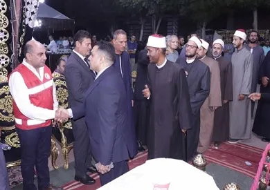 الأوقاف تتضامن مع أهالي «كفر السنابسة» في مصابهم.. وفد رفيع يقدم التعازي لضحايا حادث المنوفية المأساوي الأوقاف تتضامن مع أهالي «كفر السنابسة» في مصابهم.. وفد رفيع يقدم التعازي لضحايا حادث المنوفية المأساوي