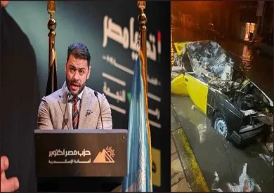 في بادرة إنسانية، حزب مصر أكتوبر يقدم تاكسي جديد لسائق الإسكندرية المتضرر.
