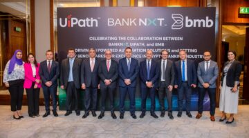بنك “نكست” يعتمد حلول “يو آي باث UiPath” بالتعاون مع شركة “بى.ام.بى مصر” للتشغيل الآلي الذكي.