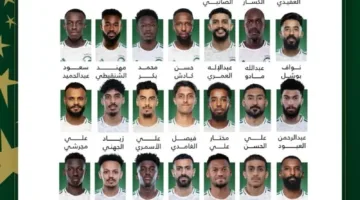 تحضيرًا للملحق الآسيوي: تشكيل منتخب السعودية لبطولة الكأس الذهبية 2025