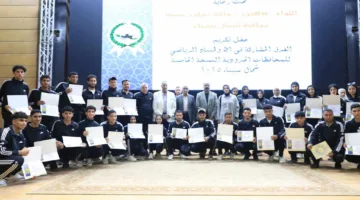 محافظ شمال سيناء يحضر مراسم قرعة دوري مراكز الشباب ويكرم الفائزين في أولمبياد الحدود والحلم المصري.