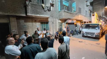 محافظ القاهرة: إنشاء لجنة هندسية لتقييم الأبنية القريبة من العقارات التي انهارت في حدائق القبة