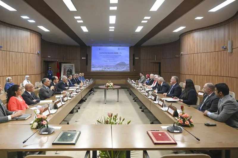 المغرب والولايات المتحدة يعززان شراكة الجمارك. المغرب والولايات المتحدة يعززان شراكة الجمارك.