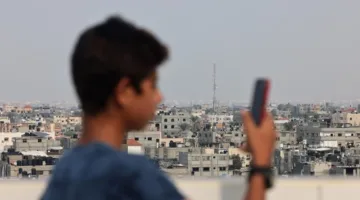 انقطاع خدمات الاتصالات في قطاع غزة