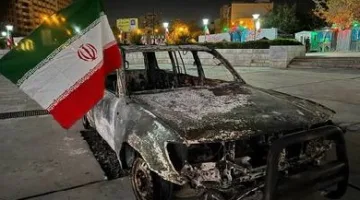 الجيش الإسرائيلي: 60 طائرة مقاتلة شنت غارات ليليّة استهدفت العديد من المواقع في إيران.
