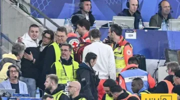 حادثة مؤسفة خلال نهائي دوري الأمم الأوروبية