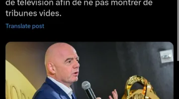 طلب مميز من فيفا للجماهير قبل المباراة بين إنتر ميامي والأهلي المصري