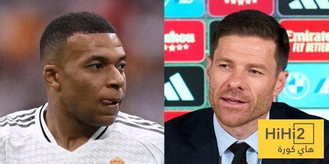 ألونسو يخفف مخاوف جماهير ريال مدريد بشأن إصابة مبابي ألونسو يخفف مخاوف جماهير ريال مدريد بشأن إصابة مبابي