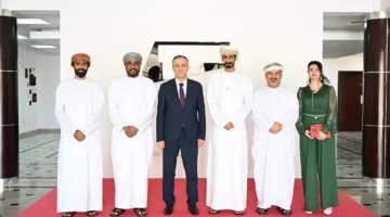 الجمعية العمانية للسينما تقدم مبادراتها للسفير التركي في مسقط