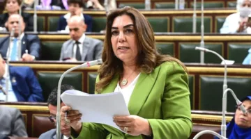 وزيرة التنمية المحلية تحضر اجتماع مجلس النواب