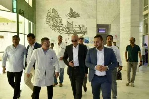 “محافظ الأقصر” يزور مستشفى طيبة التخصصي ويأمر بضم قطعة أرض قريبة لتوسيع الخدمات الطبية.