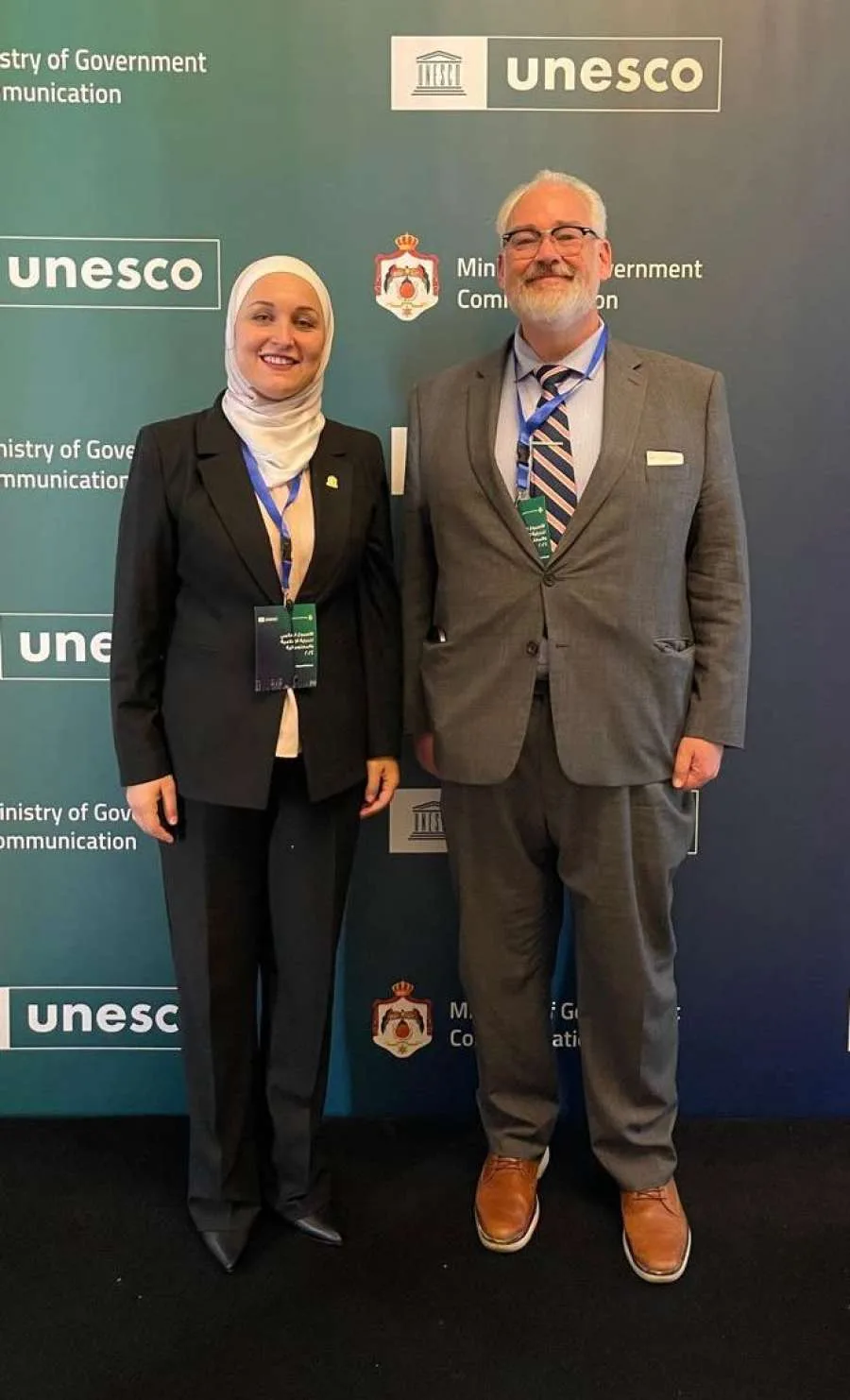 فوز المخادمة من إعلام اليرموك بالمرتبة الثالثة في مسابقة بحثية دولية خلال مؤتمر AEJMC في الولايات المتحدة فوز المخادمة من إعلام اليرموك بالمرتبة الثالثة في مسابقة بحثية دولية خلال مؤتمر AEJMC في الولايات المتحدة
