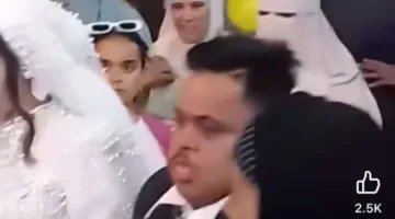 شاهد.. نقاشات في مصر بشأن حفل زفاف عريس يعاني من متلازمة داون (فيديو)