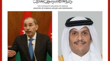 الصفدي وآل ثاني يُنبهان