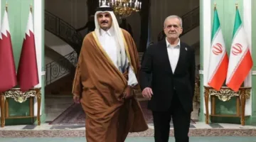 أمير قطر يتواصل هاتفياً مع الرئيس الإيراني.. إليكم التفاصيل