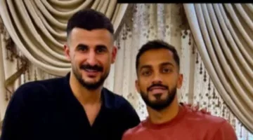 موسى التعمري يستضيف المهاجم العراقي أيمن حسين.. ماذا دار بينهما من حديث؟