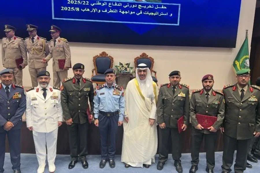 تخرج 6 ضباط كويتيين من أكاديمية الدفاع الوطني الأردنية