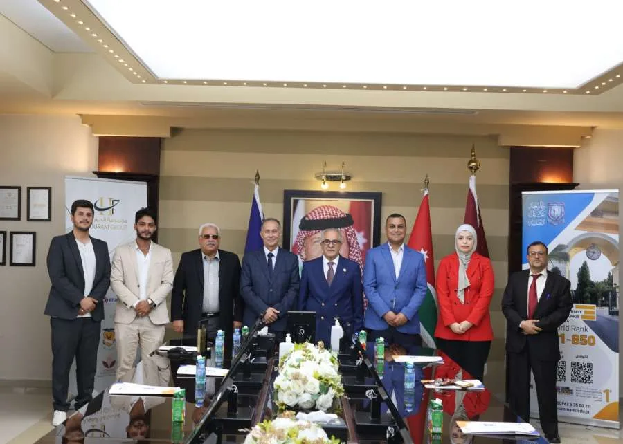 اتفاقية تعاون بين جامعة عمان الأهلية وشركة أساس للخرسانات الصناعية اتفاقية تعاون بين جامعة عمان الأهلية وشركة أساس للخرسانات الصناعية
