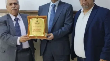 جمعية الصفا للرعاية الصحية ت honors د. جمال عبيدات