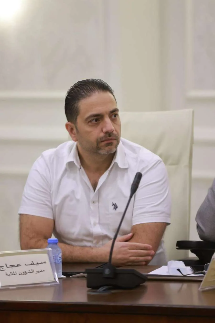 سيف عجاج يعين معاوناً للأمين العام في وزارة الشباب سيف عجاج يعين معاوناً للأمين العام في وزارة الشباب
