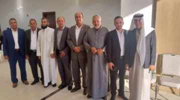 رضا شديفات يستقبل التهاني في ديوان بني حسن (صور)