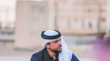عمر الخشمان يبارك لولي العهد بمناسبة عيد ميلاده