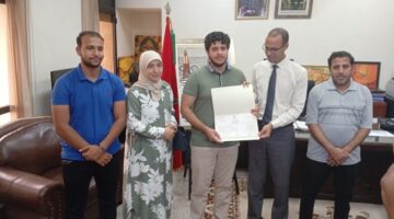 مديرية سطات تكرم الطالب فرجول