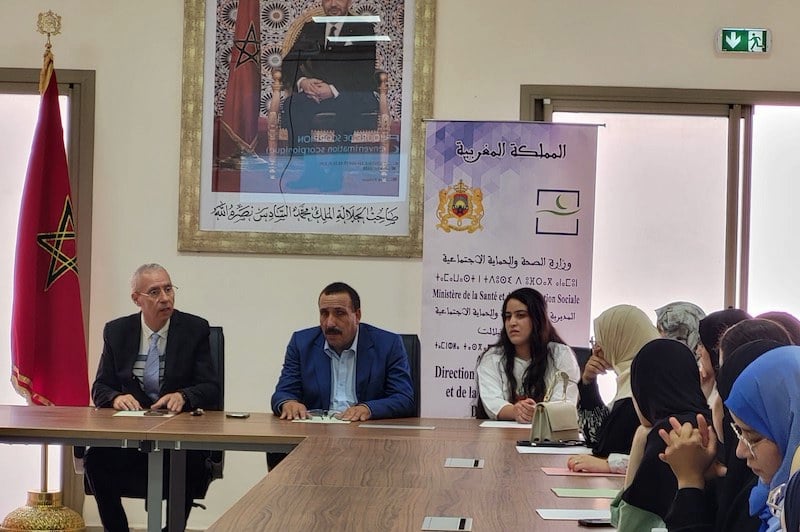 تدريب يعزز المهارات الصحية في تنغير تدريب يعزز المهارات الصحية في تنغير