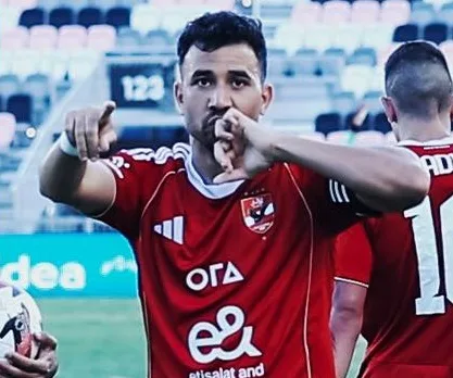تريزيجيه يحصل على جائزة أفضل لاعب في المباراة الودية بين الأهلي وباتشوكا. تريزيجيه يحصل على جائزة أفضل لاعب في المباراة الودية بين الأهلي وباتشوكا.