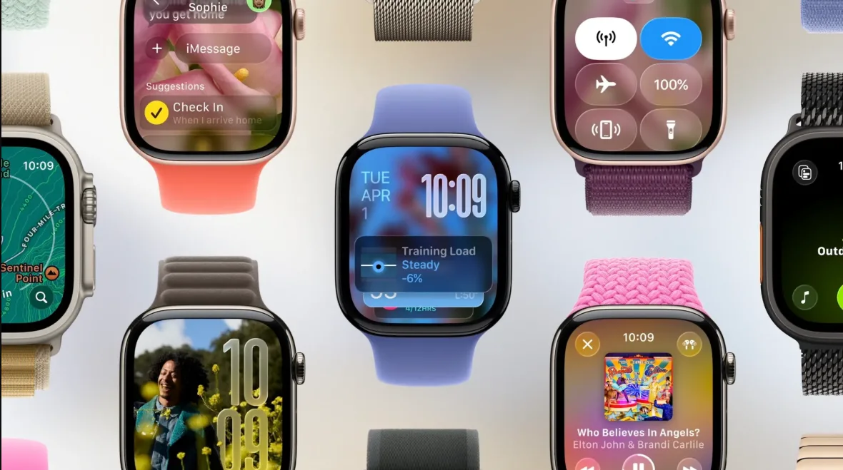 آبل تعلن عن الإصدار الجديد من watchOS 26 بتصميم مبتكر وميزات ذكية جديدة