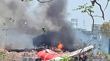 آخر المستجدات حول حادث تحطم طائرة تحمل عددًا كبيرًا من الركاب في الهند