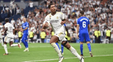 آشلين كاسترو تثير حماس المدرجات بقمصان مميزة لريال مدريد.. والجمهور: “أروع أهداف بيلينجهام”