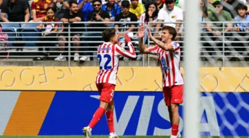 أتلتيكو مدريد يتخطى عائق باريس سان جيرمان