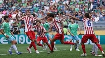 أتلتيكو مدريد يحقق انتصاره الأول في كأس العالم للأندية ضد سياتل بعد تعويض رباعية باريس.