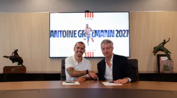 أتلتيكو مدريد يوسع عقد أنطوان جريزمان حتى سنة 2027