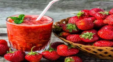 أثر شرب كوب من عصير الفراولة على صحة القلب